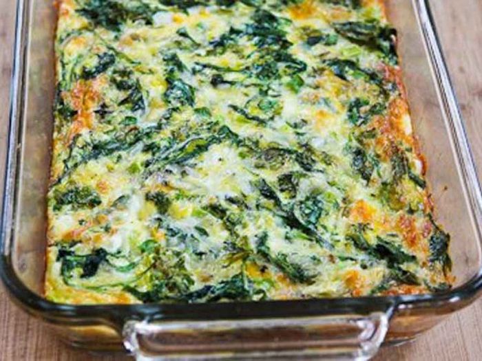 Зеленые яйца в духовке