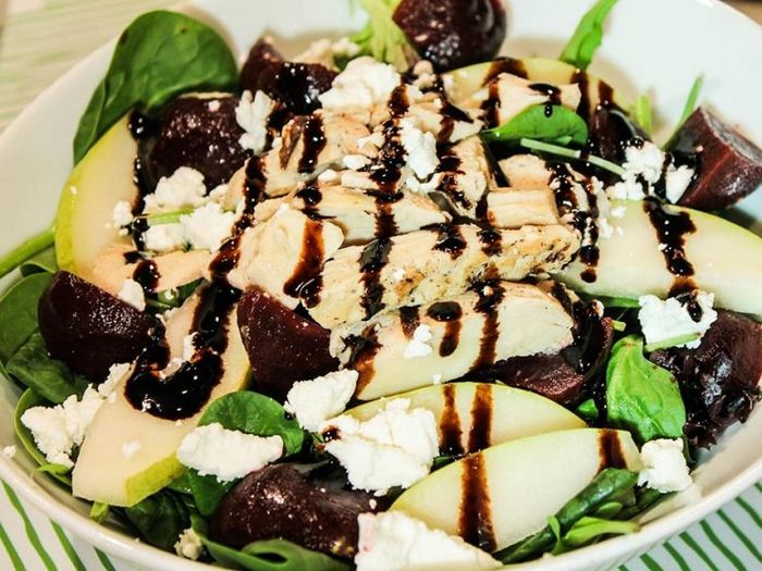 Карибский куриный салат