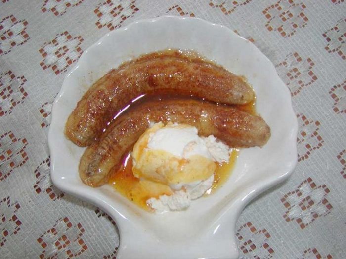 Бананы в роме