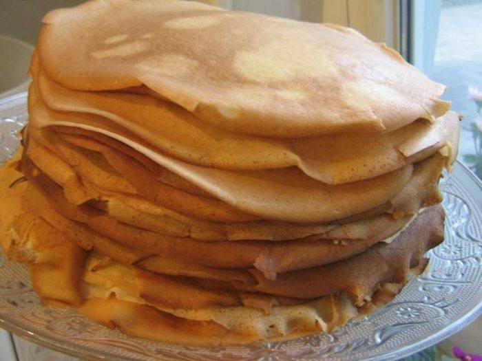 Блины - русские блины