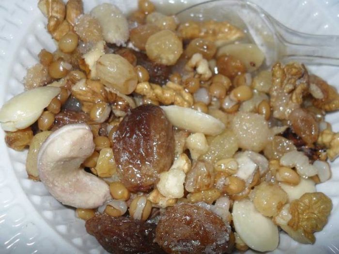 Вареная пшеница