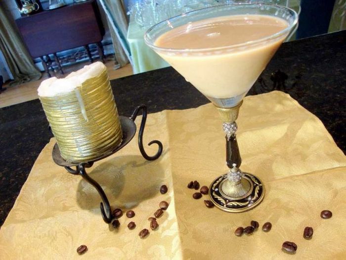 Коктейль бейлис с кофе