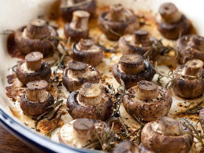 Грибы, запеченные в духовке