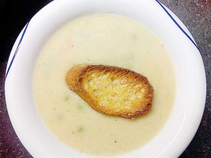 Суп-пюре из картофеля