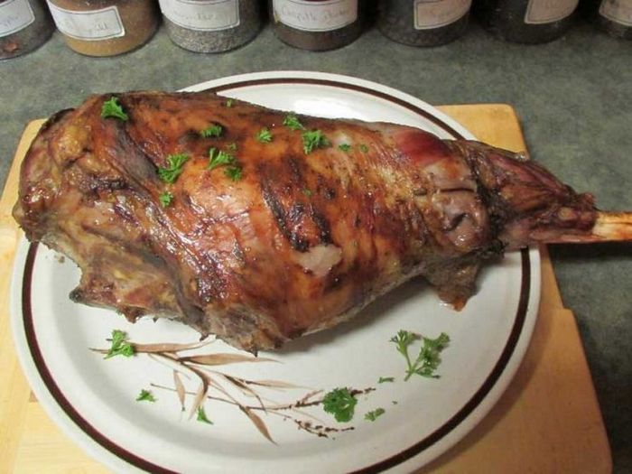 Тушеная баранина