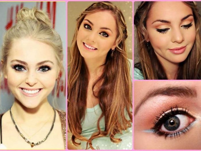 Быстрый и простой макияж для школы, не слишком много