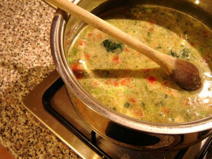 Овощной суп (второй вид)