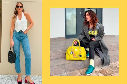 С какой обувью носить скинни-джинсы в 2025