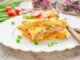 Мясо по-французски с курицей