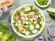 Салат из зеленого гороха