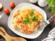 Картошка по-французски с помидорами