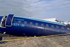 В Казахстане раскрыли сроки обнародования отчета о крушении самолета AZAL