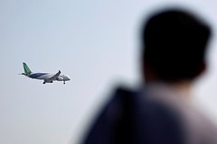 Иностранный пассажирский самолет залетел в запретную зону в России