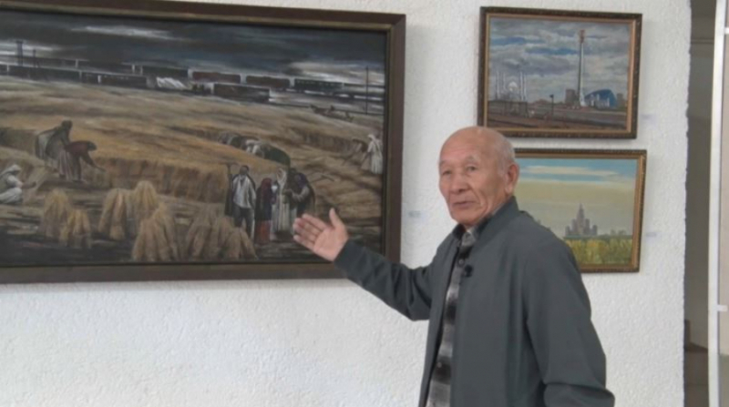 В Бишкеке открылась выставка &laquo;Казахстан глазами кыргызских художников&raquo;